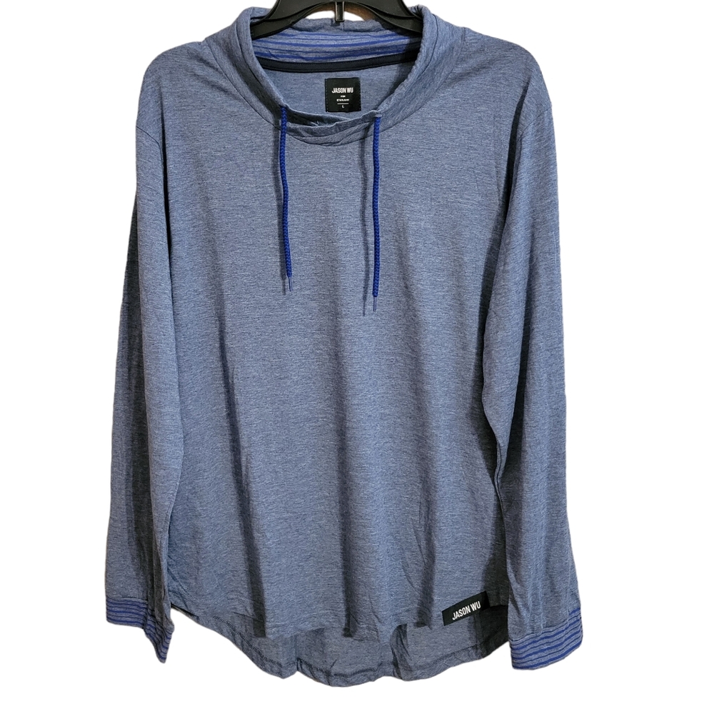 Jason Wu Blue Long Sleeve Shirt